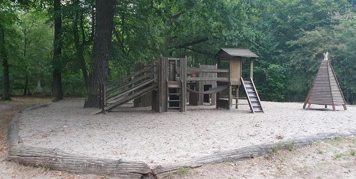 Biergarten zum schönen Camper